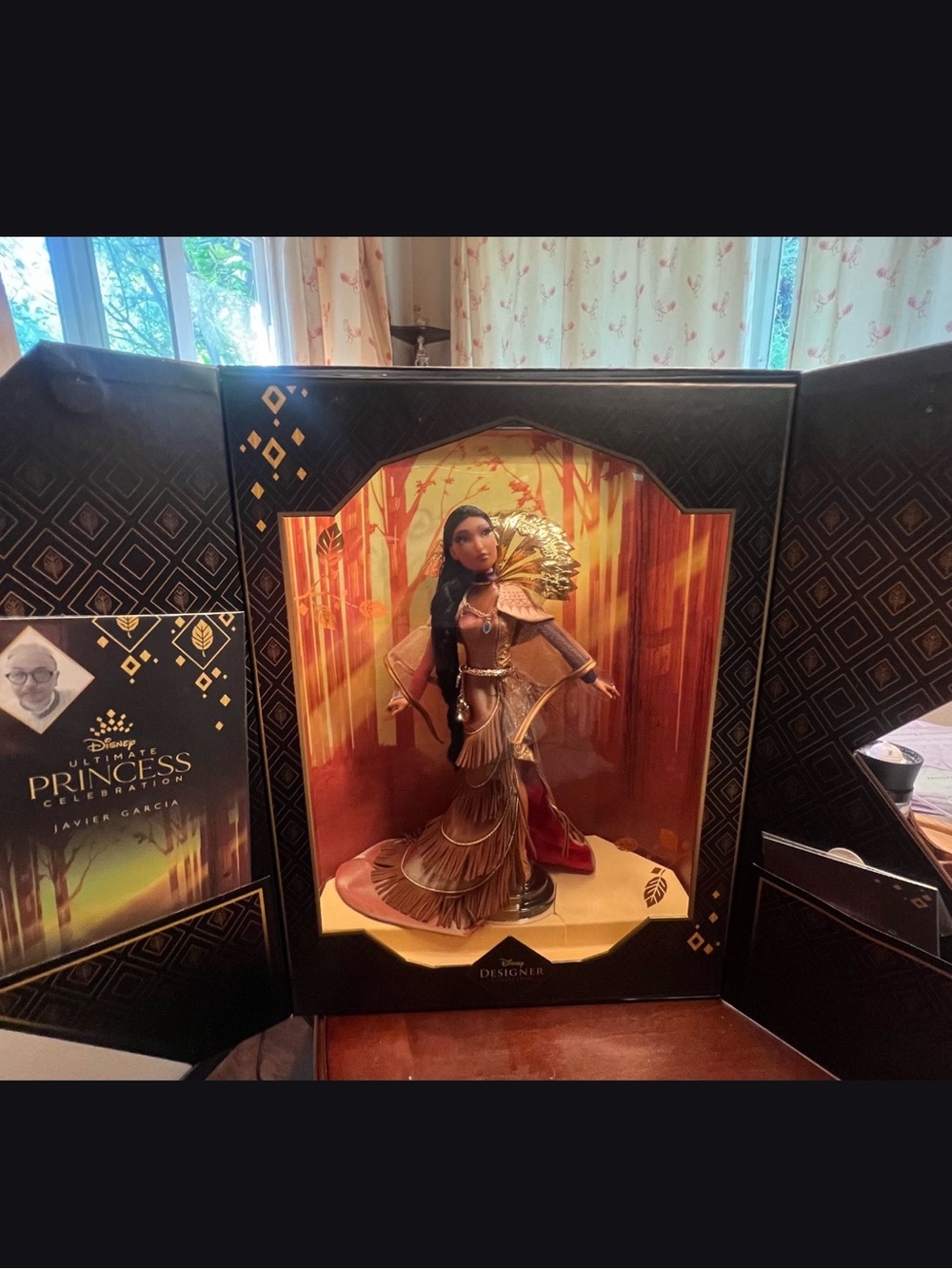 Disney Pocahontas Designer Collection Doll - Brown & Gold Accents